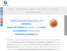 Tablet Screenshot of oanalistadenegocios.com